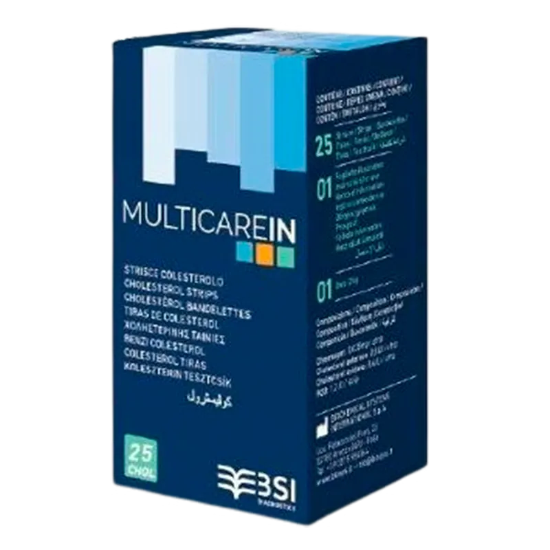 Multicare In Kolesterol test (25 stk)