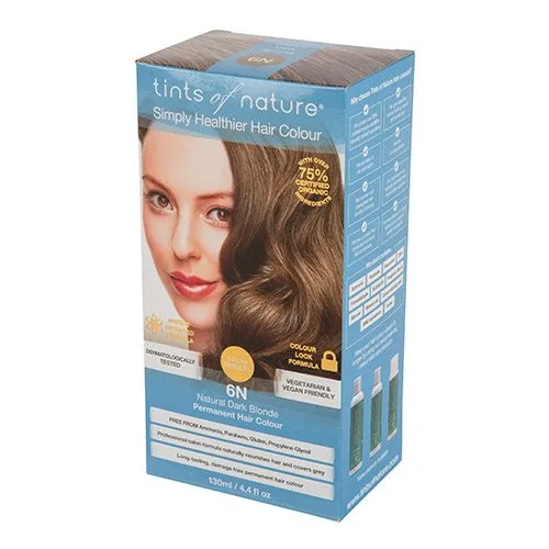 Tints of Nature Hårfarve 6N Dark Blonde - 120 ml.