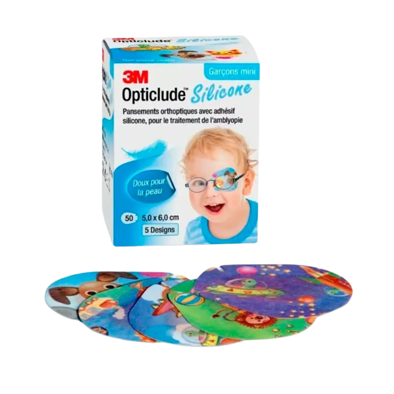 3M Opticlude Skeleplastre Mini - 5 cm x 6 cm (50 stk)