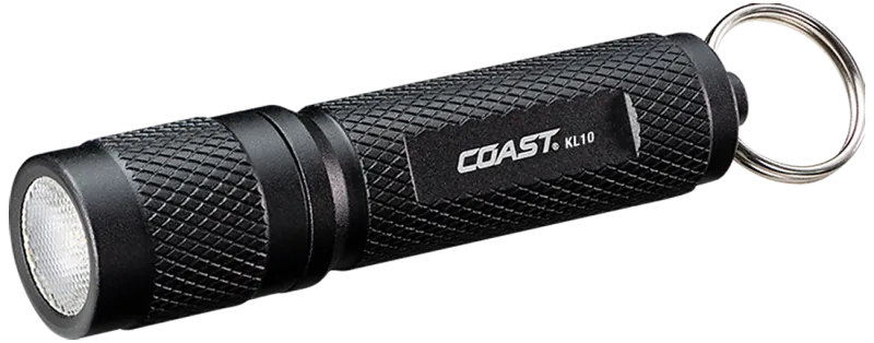 Coast KL10 minilygte m/nøglering 100lm 1×AAA