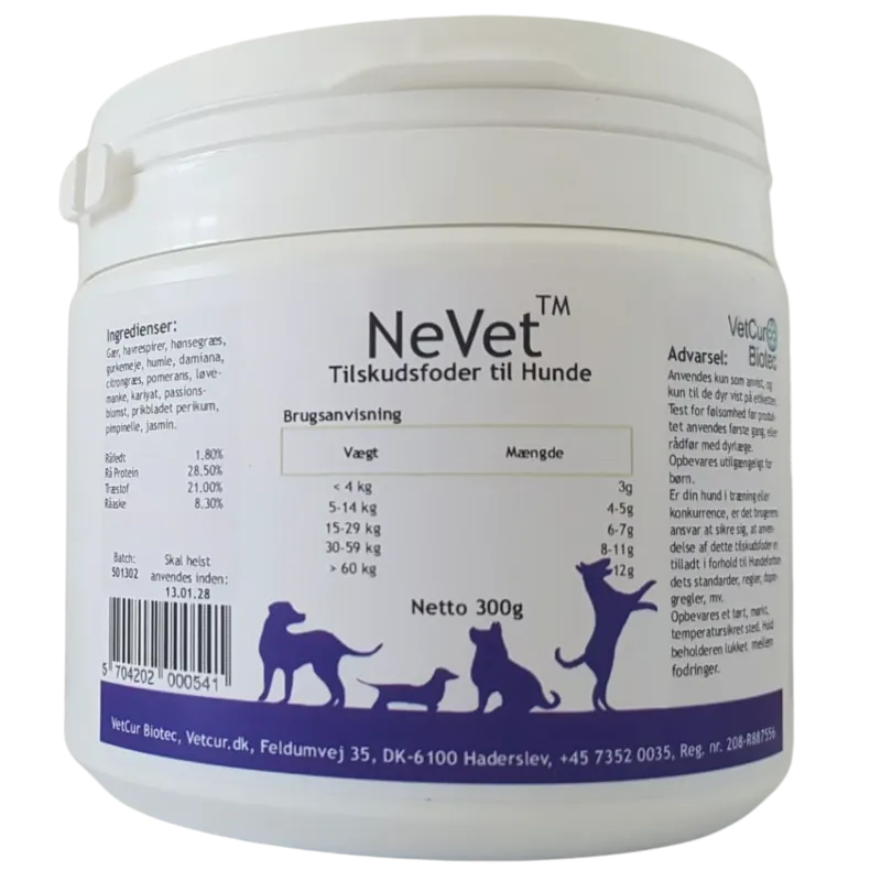 Vetcur NeVet Hund (300 g)