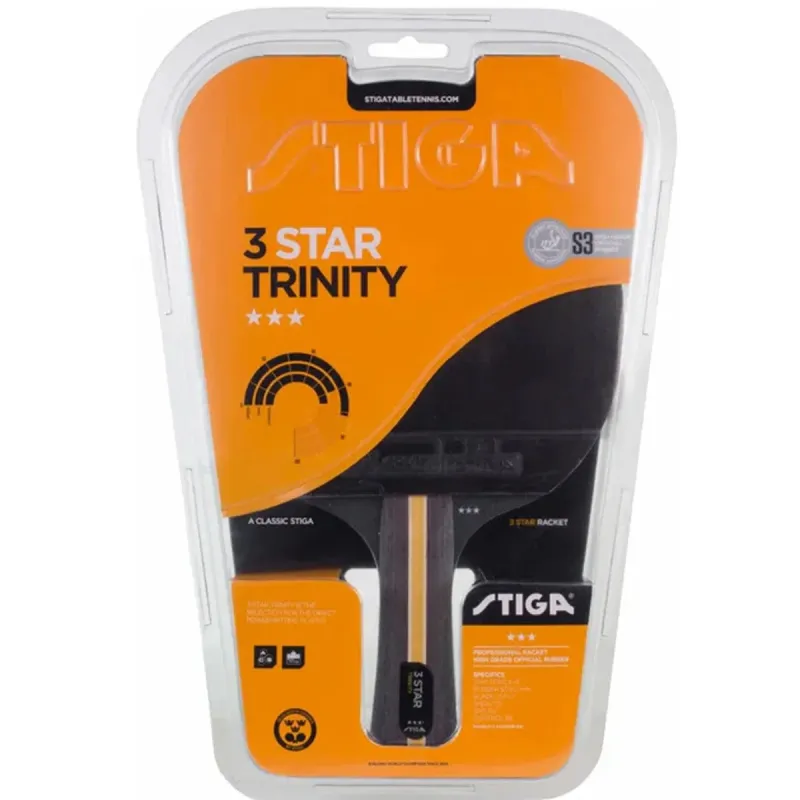 Stiga Trinity 3-stjernet Bordtennisbat