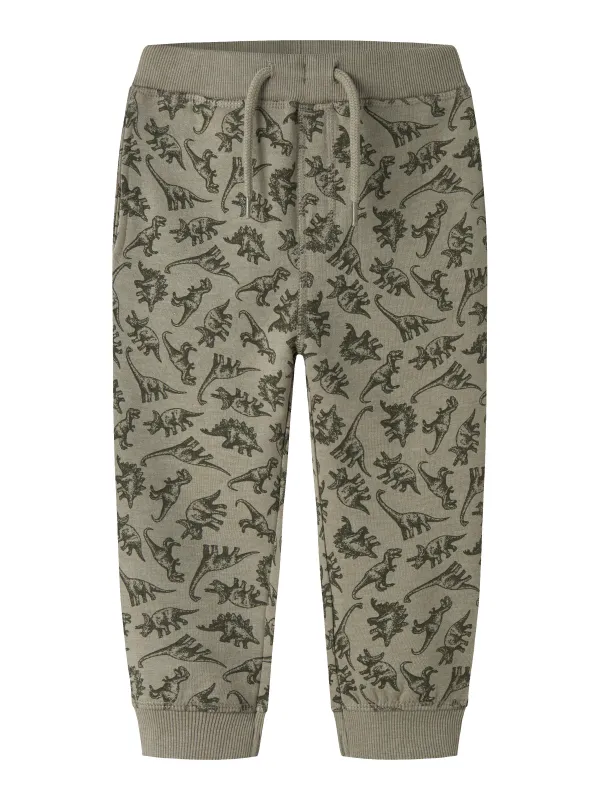 Name It Vimo - NREG AOP Swe Pant BRU - Mermaid / Dino - 86 cm