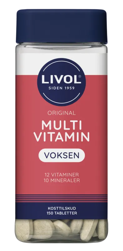 Multi Total voksne Livol - 150 tabletter