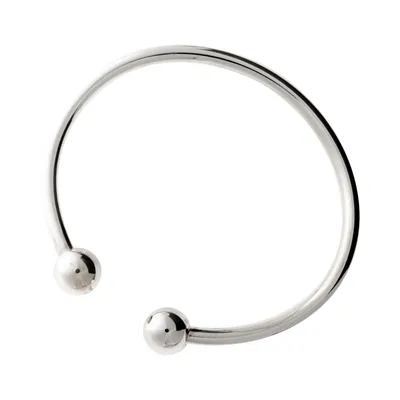 Sølv Armring med Kugler