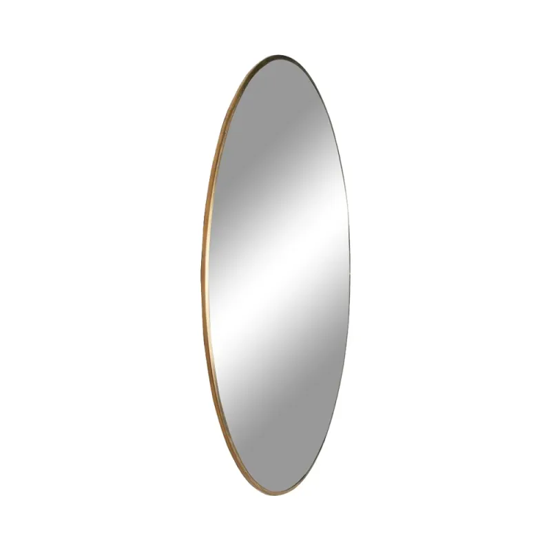 House Nordic - Jersey Spejl - Messing look, Ø80 cm