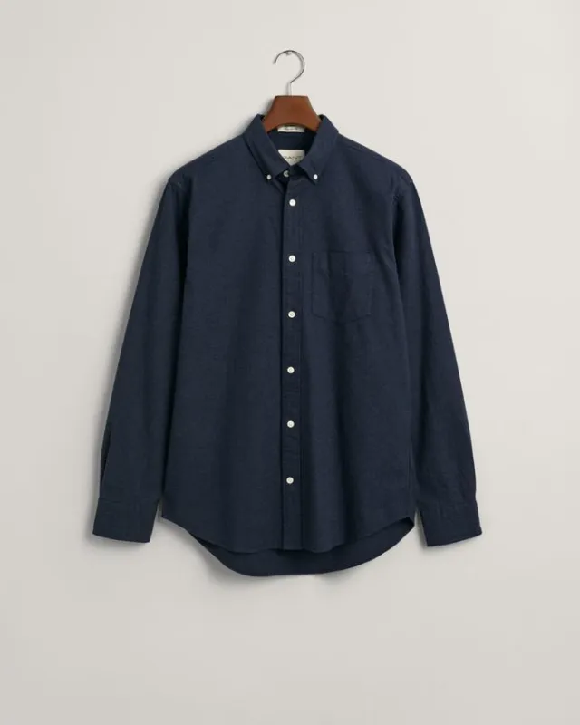 REG FLANNEL MELANGE SHIRT