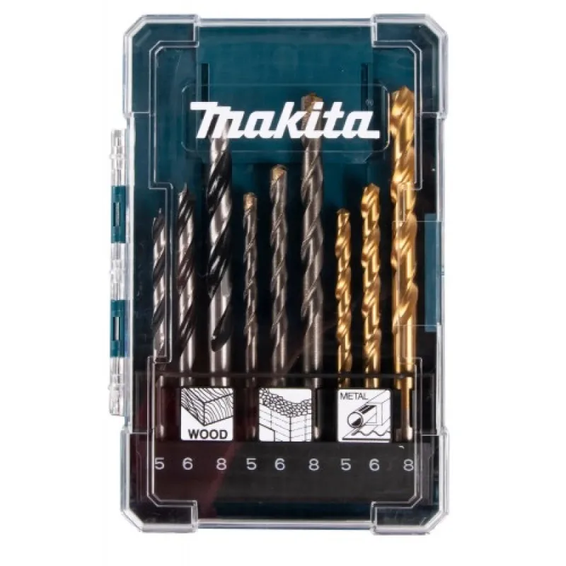 Makita Borsæt Træ/Metal/Mur - 2108479 - D-71962