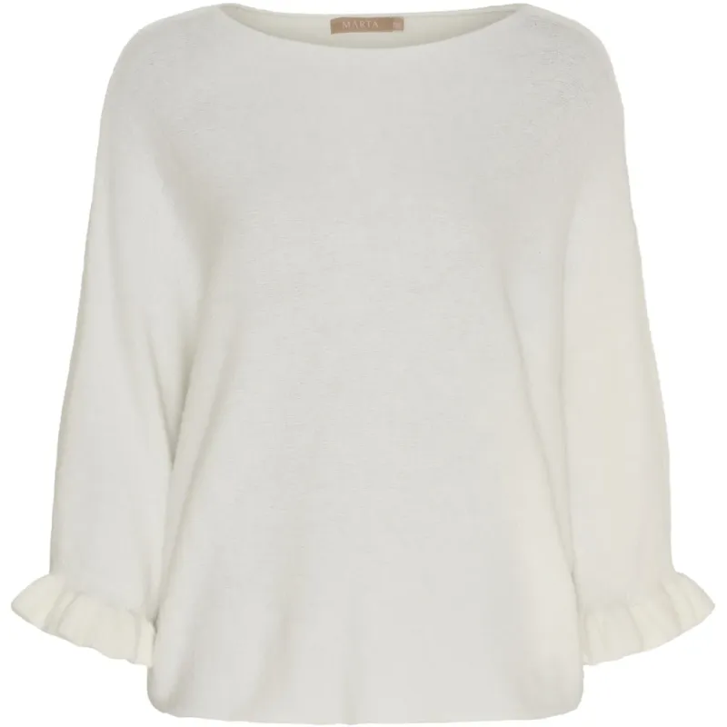 Marta du Chateau dame strik MdcElderflower 30003 - Naturale1